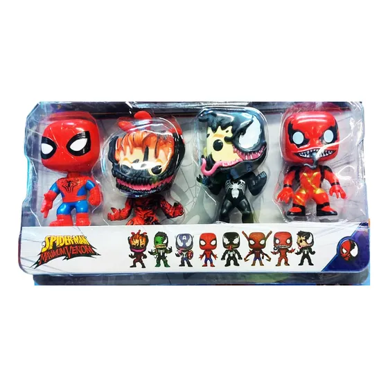 Figura Coleccionables Marvel 4 Personajes