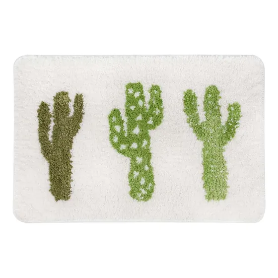 Alfombra Con Diseños Varios Tipo Tapete Mor Diseño De La Tela Cactus