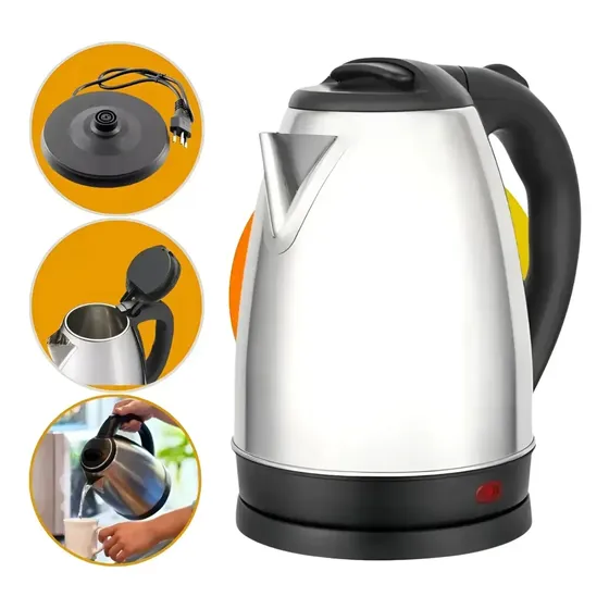 Chaleira Elétrica Inox 2l Desligamento Automatico 110v-220v