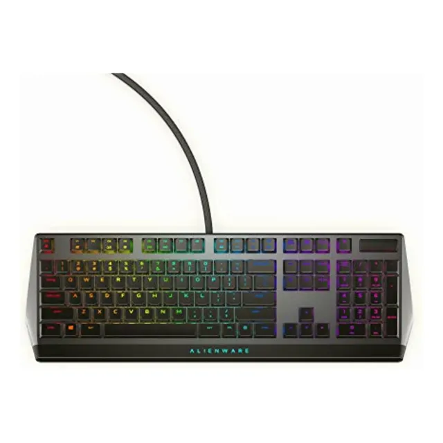 Alienware Teclado Rgb Para Juegos De Bajo Perfil Aw510k: