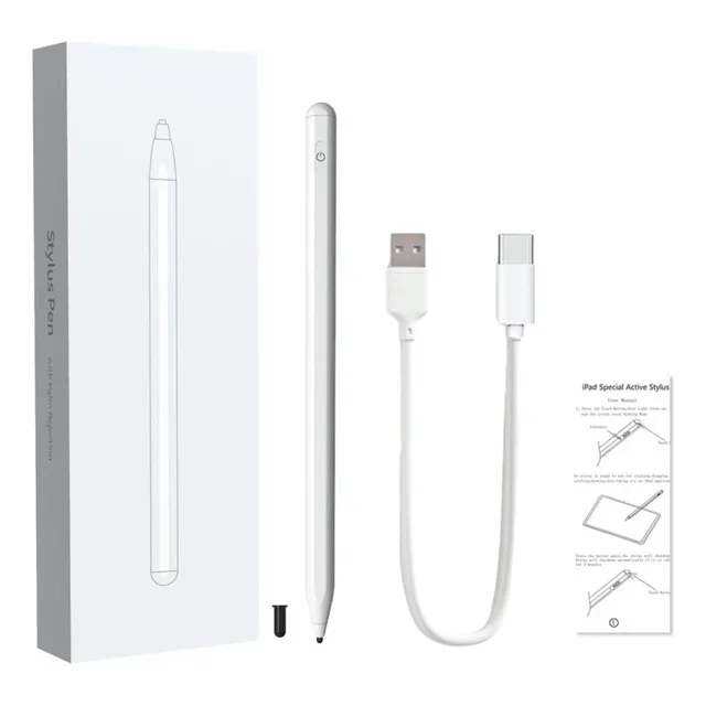 Lapiz Óptico Stylus Pluma Carga Rápida Para iPad Magnética