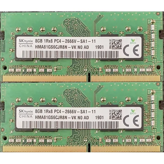 Memoria Ram Laptop 8gb Ddr4 Pc4-21300 2666mhz