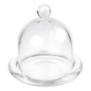 - Cúpula De Postre De Vidrio Base, Mini Bandeja Decora... - Cúpula De Postre De Vidrio Base, Mini Bandeja Decora...
