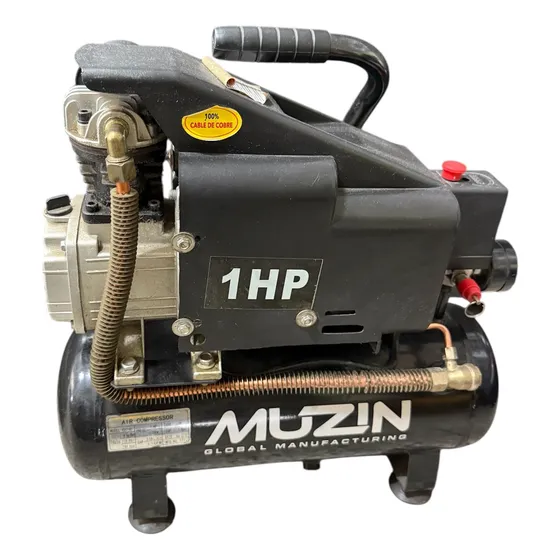 Compresor 1 Hp 6 Lts Muzin
