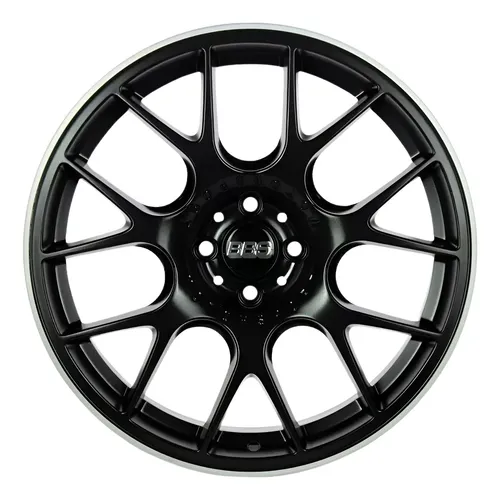 Jogo De Rodas Bbs Motorsport Aro 18 Grafite Borda Prata