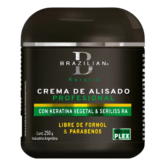 Alisado Sin Formol Brazilian Keratin Con Seriliss Ra 250 Grs
