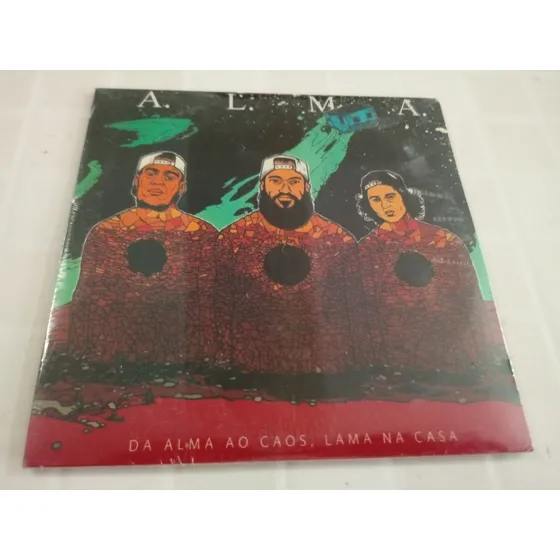Cd Alma Da Alma Ao Caos, Lama Na Casa Rap Nacional Raro
