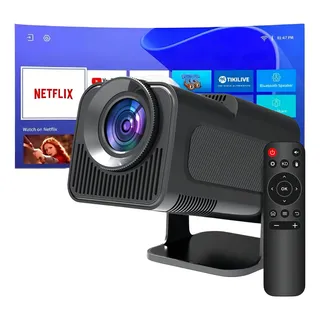 Projetor Hy320 Smart Tv Cpuh713 Wifi6 4k 390 Ansi Android 11 Cor Preto 127/220v Projetor Hy320 Smart Tv Cpuh713 Wifi6 4k 390 Ansi Android 11 Cor Preto 127/220v