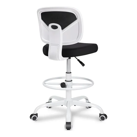 Primy Silla De Dibujo De Oficina Sin Brazos, Silla Alta De E