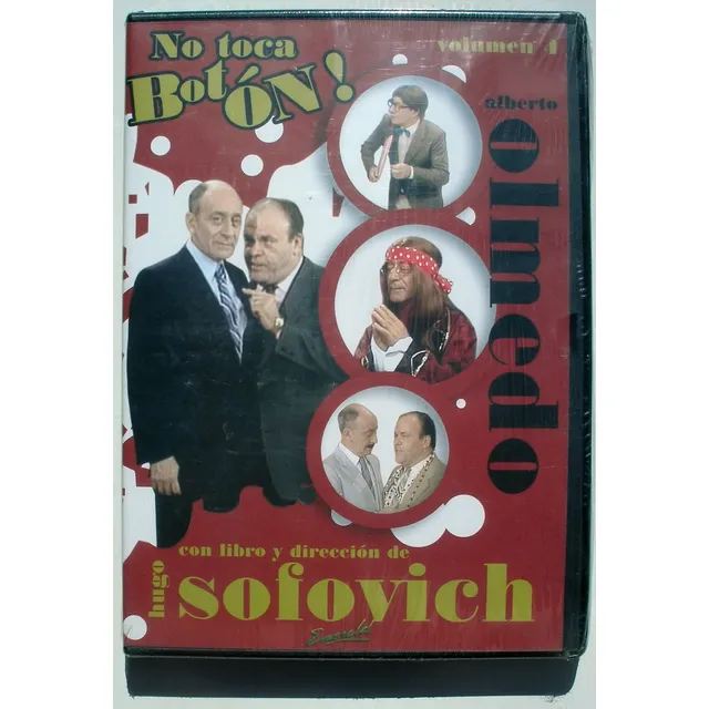 Dvd - No Toca Boton - Alberto Olmedo - Vol 1 - Cerrada