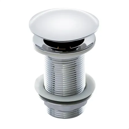 Válvula 1.1/4 Click Ralo Pia Cuba Banheiro Lavatório Inox