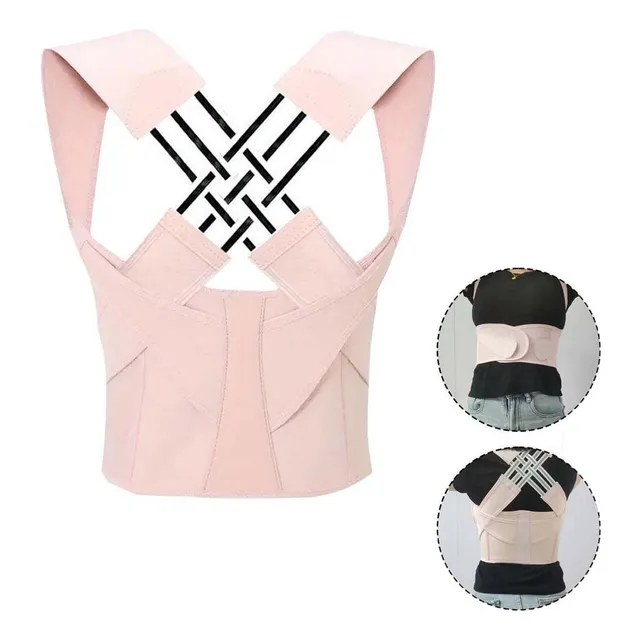 Chaleco Corrector De Postura Con Faja Activa Ortopédico Unis