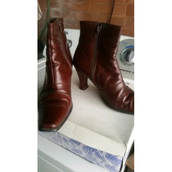Botas Botines Damas Tacon Bajo