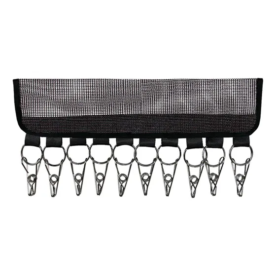 Colgador Organizador De Gorras Con 10 Clips Para Guardar Y S