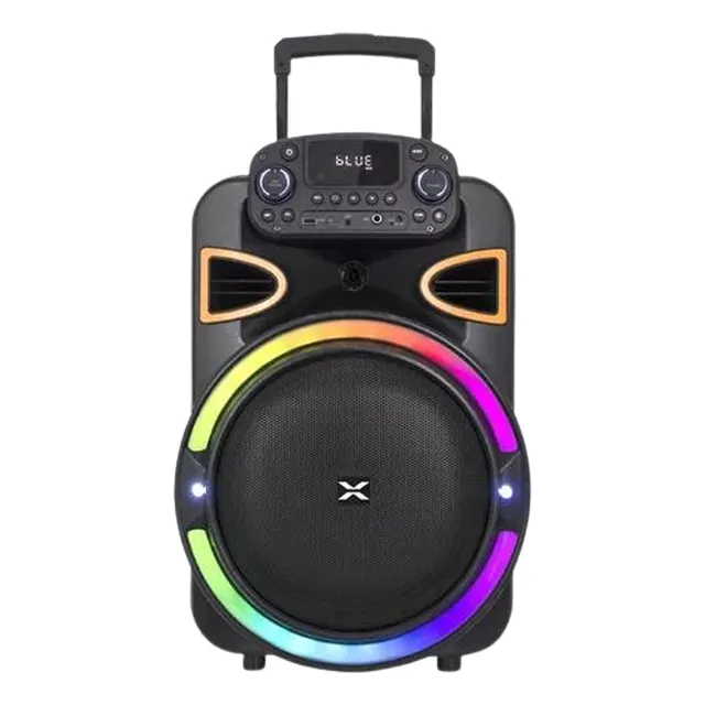 Parlante Activo 15 Recargable Xion Color Negro