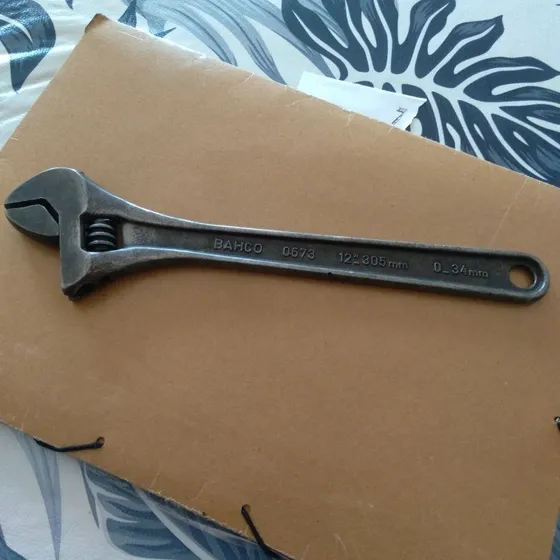 Llave Francesa Usada De 0.35 Bahco La Mejor Muy Cuidad 0673