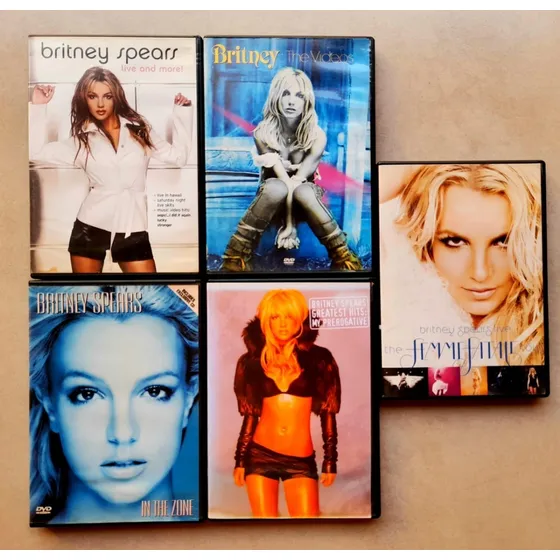Dvd Britney Spears Colecao
