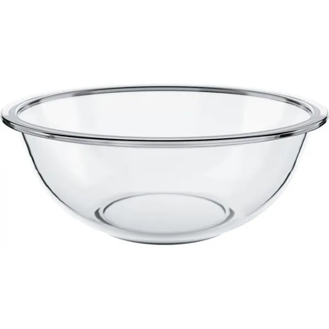 Ensaladera de vidrio Marinex Plus, 4 litros, 1 pieza
