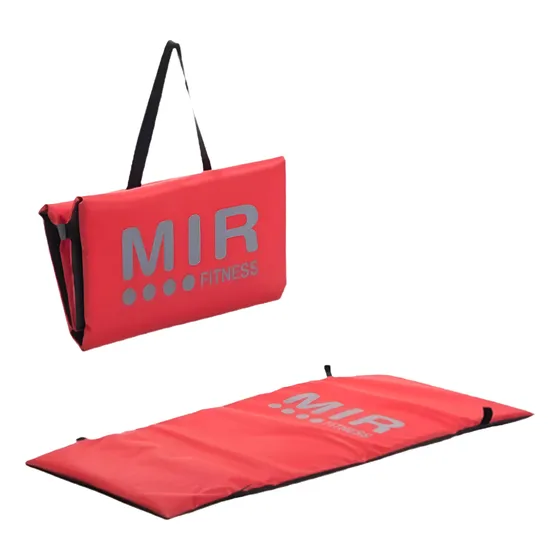 Colchoneta Bolso Plegable Gimnasia Yoga Mir Fitness 