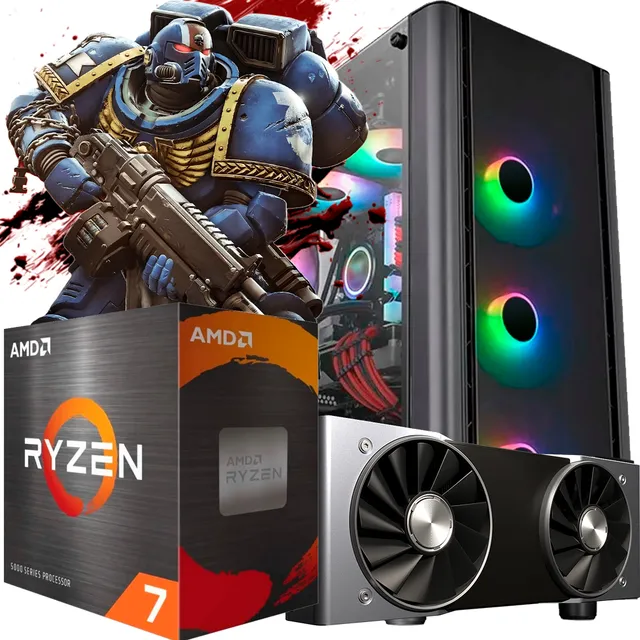 Pc Armada Gamer Ryzen 7 5700 32gb Ssd 1tb Rtx 3050 G6550 2