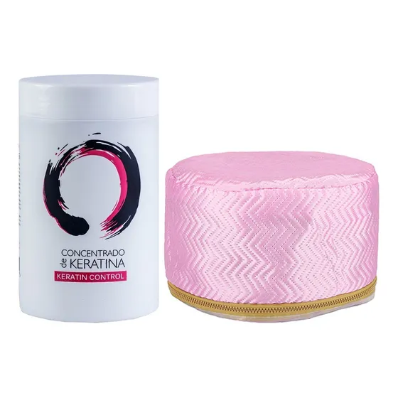 Concentrado Keratina Control Riviera 1kg + Gorra Térmica