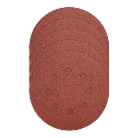 50 Disco Lija P/ Pulir 125mm Velcro Grano Variado Ingco Cantidad De Granos 0