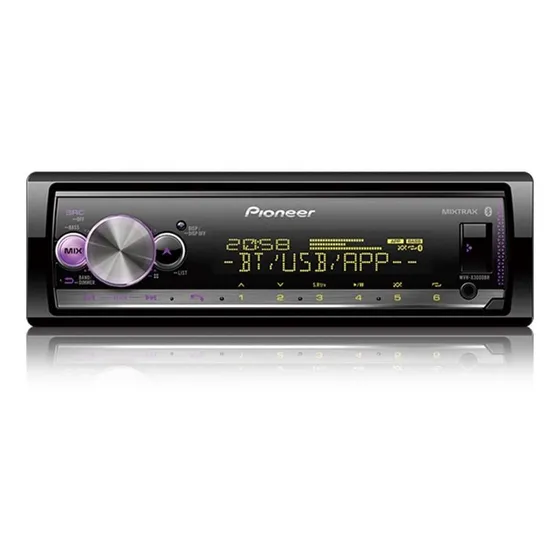 Som Automotivo Ios Android Bt Fm Pioneer Mvh X3000br X3000 