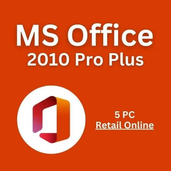 Office 2010 Pro Plus Para 5 Pc Clave Legal Activación