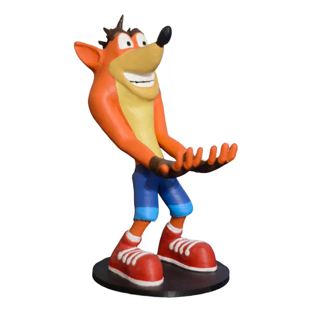 Crash Bandicoot Stand Para Joystick Ps3 Ps4 - Impresión 3d