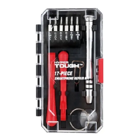Juego Destornilladores 17 Pz Hyper Tough Para Teléfono