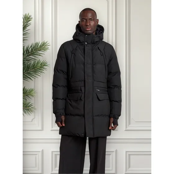 Campera Inflada Nexus Black