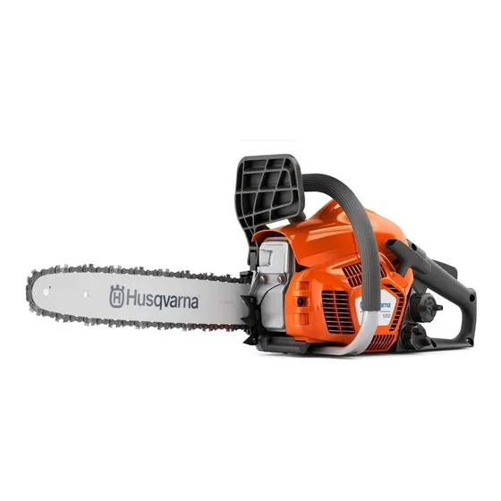 Motosierra a gasolina Husqvarna 120 16" 35cc 1.9 HP Naranja y Negro