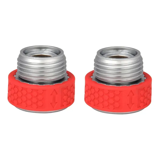 Eden 92285 Juego 2 Conector Manguera Jardin Metal Giro