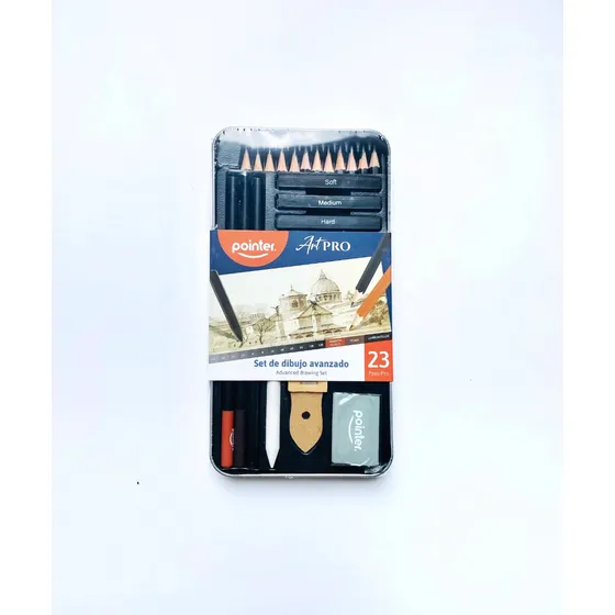 Set De Dibujo Avanzado Pointer, Lapices Y Accesorios