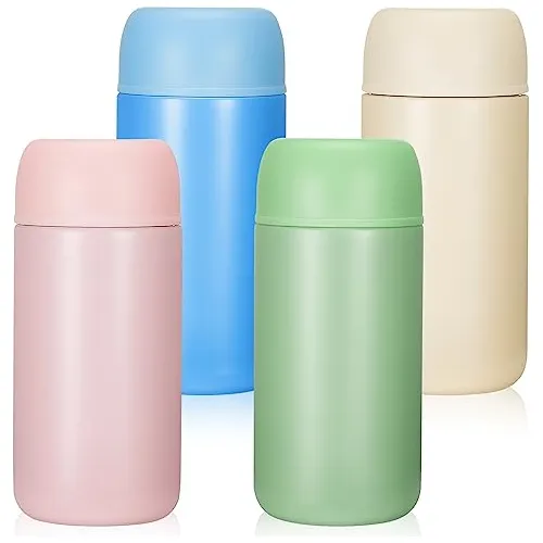 4 Piezas Mini Tumbler Niños Botellas De Agua De Acero Rp9gp