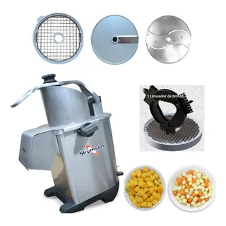 Processador Alimento Cubo E Palito Skymsen Pa-7 PrĂł 6 Discos Processador Alimento Cubo E Palito Skymsen Pa-7 PrĂł 6 Discos