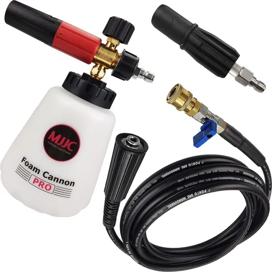 Snow Foam Mjjc Bico Engate Rápido 10mt Mangueira Tekna 1400w