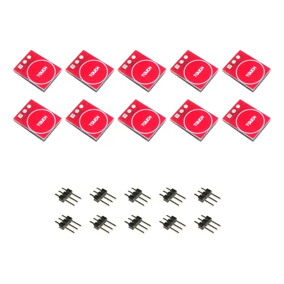 Modulo Sensor Touch Capacitivo Ttp223 + Pins  Arduino X10