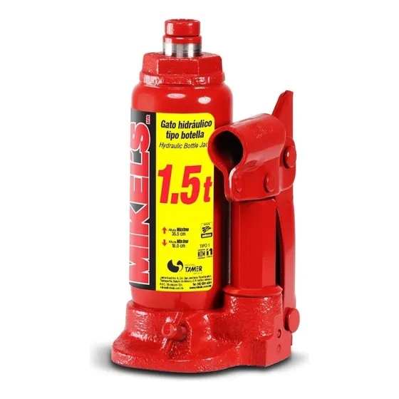 Gato Hidraulico Botella 1.5 Ton Mikels