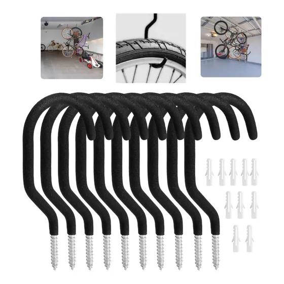 5 Pares Ganchos Para Colgar Bicicletas Colgar En El Techo