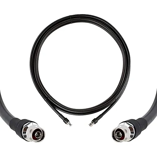 Pack De Cable Coaxial Lmr600 Ultra Bajo Prdida 30ft