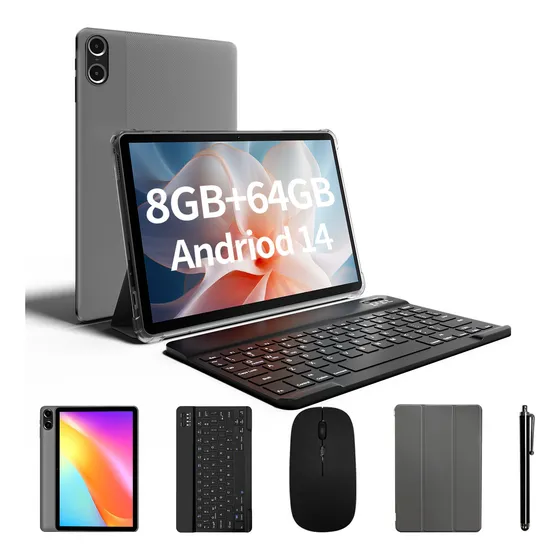 Tablet Pritom E10 Android 14 10  8gb + 64gb Con Teclado