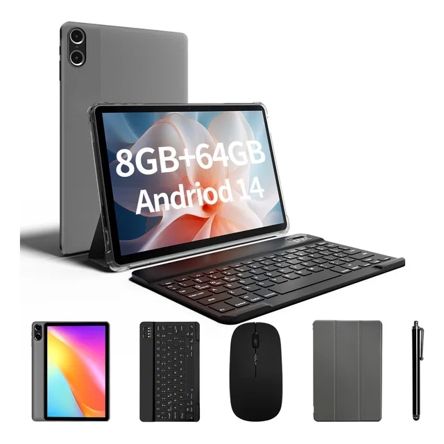 Tablet Pritom E10 Android 14 10  8gb + 64gb Con Teclado