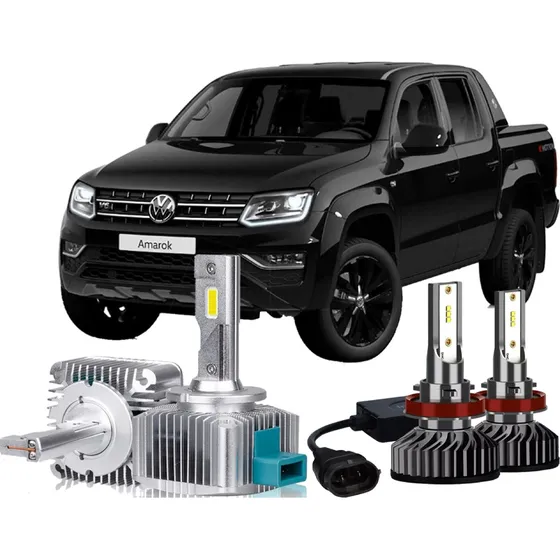 Lampara Cree Led Xenon Canbus Amarok V6 Alta Baja Antiniebla