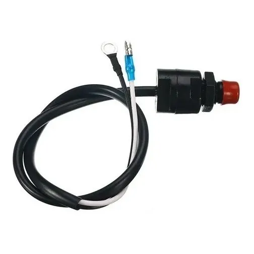 Botón Pare Con Hombre Al Agua Yamaha 6-40 Hp Motor Nautico B