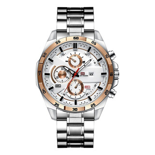 Correa De Acero Reloj Deportivo Casual Reloj De Cuarzo Correa De Acero Reloj Deportivo Casual Reloj De Cuarzo