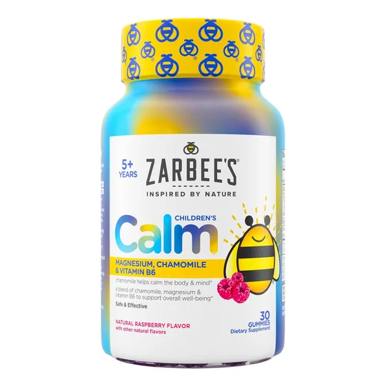 Suplemento Zarbees Kids Magnesio.- Frambuesa