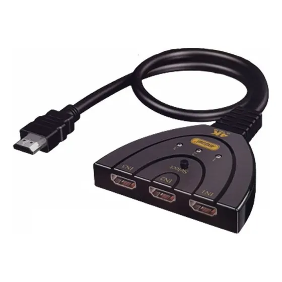 Switch Hdmi 1x3 Selector 3 Puertos 1 Salida Andowl Q-hd30