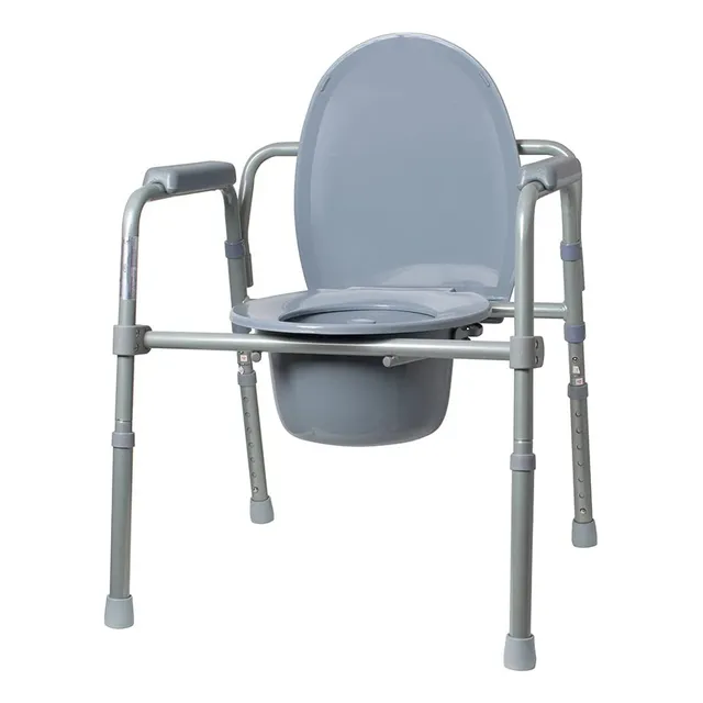 Silla Comodo Aumento Wc Baño Portatil Adulto Plegable