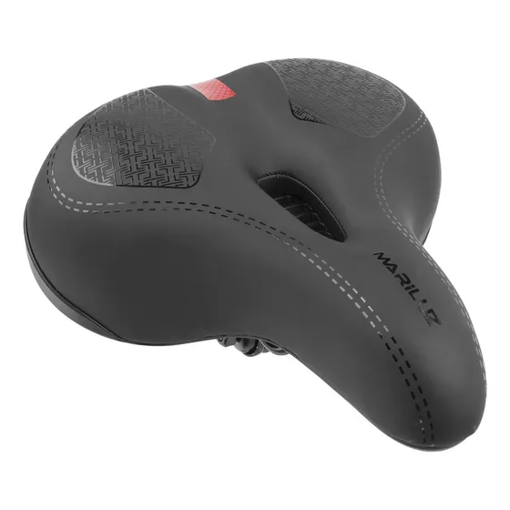 Asiento Para Bicicleta Urbana Negro Antiprostatico Wl-191e-2